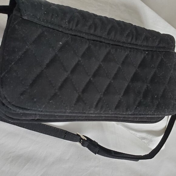 Small all black Vera Bradley bag~SALE - Picture 2 of 7